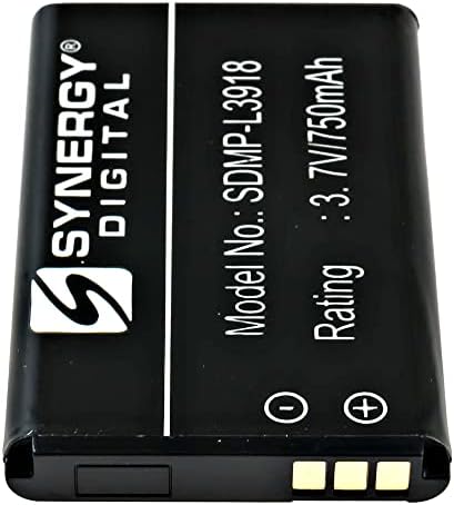 Батерия за цифров баркод скенер Synergy, съвместим със скенер баркод Simvalley XL-915, (литиево-йонна батерия, 3.7 на 750 mah) голям капацитет, подмяна на батерията REFLECTA BL-5C