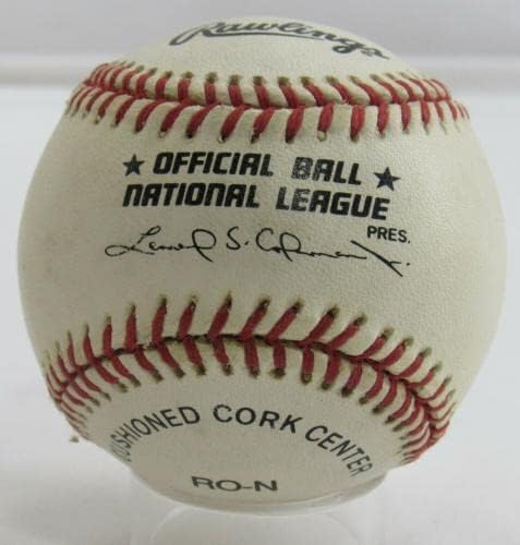 Джейсън Исрингхаузен Подписа Автограф Rawlings Baseball B98 - Бейзболни Топки С Автографи