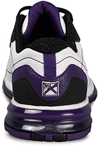 Дамски маратонки за боулинг KR Strikeforce Dream White/Purple Performance за Лявата ръка със Сменяеми подметки и токове