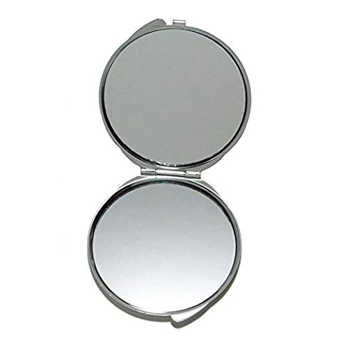 Огледало, едно Малко Огледало, Забавен Сладък Мопс басет куче, карманное огледало, 1 X 2X Увеличение на