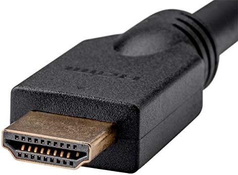 Кабел Monoprice HDMI - 40 фута - Черен (3 опаковки) Без лого дизайн, Висока скорост, 1080p при 60 Hz, 10,2 Gbit/s, 24AWG, CL2, съвместим с UHD ТЕЛЕВИЗОР и други устройства - Търговски серия