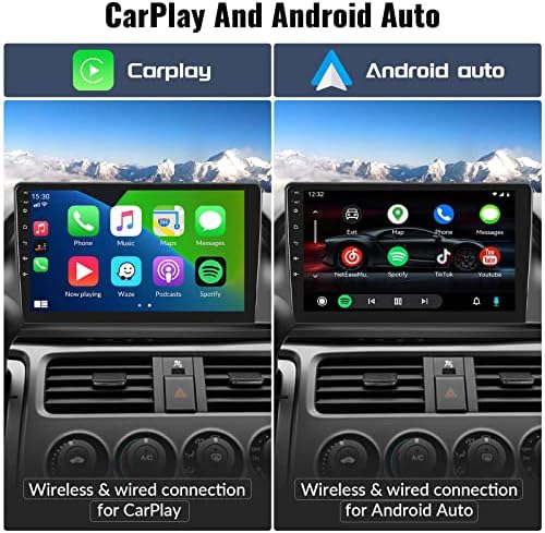 SIXWIN за Honda Odyssey 2005 2006 2007 2008 2009 2010 кола стерео с 10,1-инчов сензорен екран авто радио с Carplay Android Авто Bluetooth тире GPS навигация, WiFi, Hi-Fi, FM RDS резервна камера с микрофон