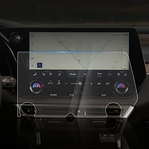 INTGET за 2023 Lexus RX Защитно фолио за екрана 14 Инча сензорен екран, за Lexus RX RX350 RX350H RX450H RX500H Аксесоари 2023 Протектор на екрана от закалено Стъкло Информационно-Развлекателна Защитно Фолио Dislpay