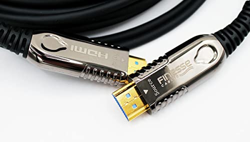 Кабели Финес 30 фута HDMI Кабел v2.0 4K Оптичен Full 4K UHD|Сателитен HD Телевизор Лаптоп PC Монитор за ВИДЕОНАБЛЮДЕНИЕ