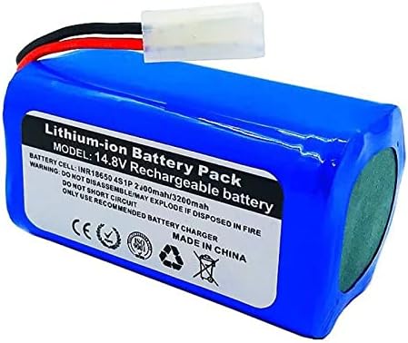 Литиева батерия UZIAH 14,8 В, Литиево-йонна Акумулаторна Батерия за Робот-прахосмукачка A4 A4s V7 A6 V7s Plus 4S 1P Пълен капацитет 6800 mah