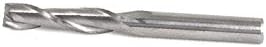 X-DREE 17 мм, Дължина на рязане диаметър на режещия 4 мм, пряко сверлильное дупка, 2 Канала, Бележка fresa, фрезови инструмент (с дължина 17 мм, диаметър на корта 4 мм, диаметър