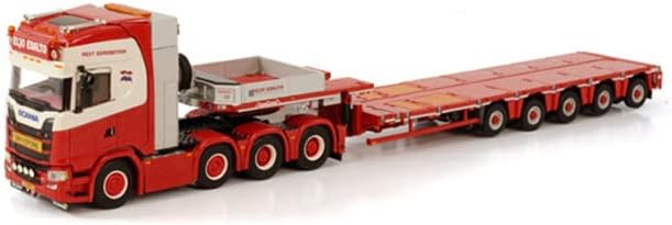 за koito me zagovori за Scania Highline S CS20H 8X4 NOOTEBOOM MCO-PX 5 ОСИ за камион ELJO EXALTO 1:50, ОТЛИТОГО ПОД НАЛЯГАНЕ, Готова модел