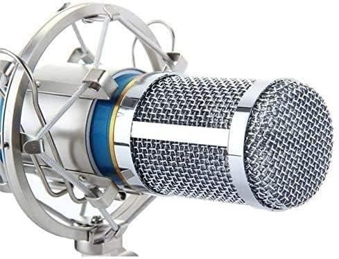 Микрофон MXJCC, Съвместим с PC и Android, Компютърен микрофон с шумопотискане и реверберацией, Студиен микрофон за запис на глас и музика, подкастинг, стрийминг, игри