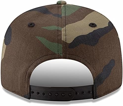 Неподправена Изключителна Шапка New Era Woodland Camo с регулируема Облегалка 9Fifty възстановяване на предишното положение - OSFM