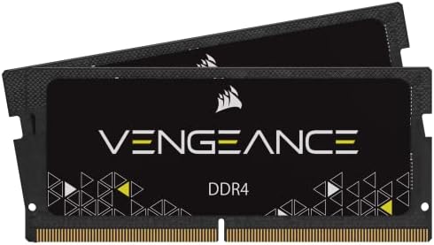 Висока производителност на паметта Corsair Vengeance sodimm памет 32 GB (2x16 GB) DDR4 3200 Mhz CL22 без буфериране за преносими компютри на Intel Core™ i7 8-то поколение или по-нова версия и AMD Ryzen серия 4000