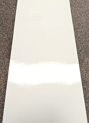 Мъгливо-сив, лъскава, от полиестер без лепило 12 x 58 с хартия подплата с дебелина 1/50