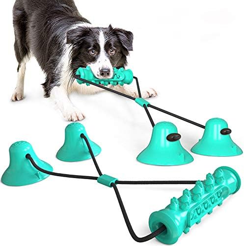 ZCP Upgrade Играчка за кучета присоске, играчки за дъвчене за кучета, Интерактивни Играчки за Кучета, Играчки за почистване на зъби, Играчки за моларна захапка, играчка за кучета, Скрипучая играчка за кучета, не са