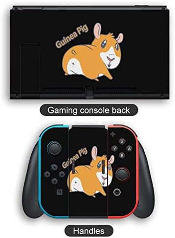 Забавни Стикери С Лепенки за Морски Свинчета Покриват Защитно предната панел за Nintendo Switch