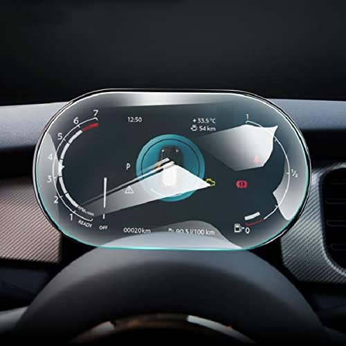 Funiur Авто Екрана на Таблото, От Закалено Стъкло Филм GPS за измерване на Скоростта Защитно Фолио Аксесоари， за Mini Countryman 2021-2022