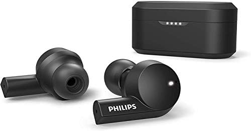 Безжични слушалки PHILIPS T5505 с активно шумопотискане (ANC) и водонепроницаемостью IPX5, черни