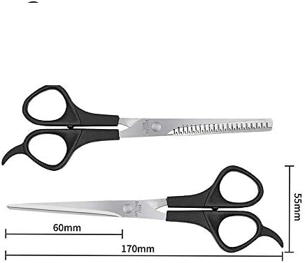 Ножици за коса, самобръсначка, лични фризьорски ножици за стригане, филировочные ножици и бял гребен, 3 бр.