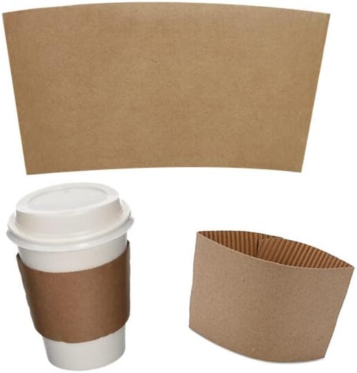 Кафе на договори за чаши на 10-20 грама в опаковка от 1000 карата естествен крафт-кафяв. Опаковка от 1000 грама