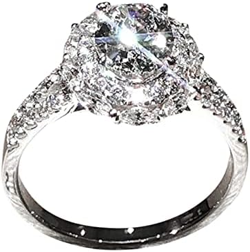 Сватбени и годежни пръстени за приятелка, годежен пръстен, дамски бижута за булката, годежен пръстен, специални пръстени
