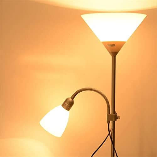 ZSEDP Двойна светлина за четене Вертикална Хол Подови Настолна лампа Спалня LED дистанционно управление Nordic Лампиона