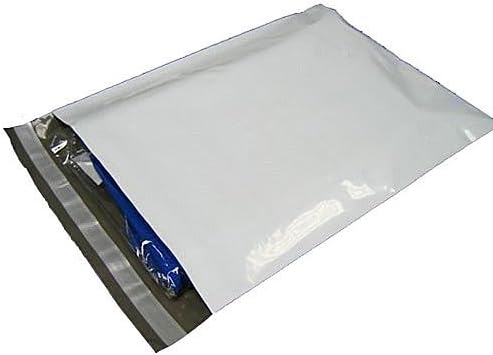 Найлонови пощенски пакети Forlei – Опаковка от 100 бели пощенски пликове с размери 6 x 9 инча - Пощенски пакети с самозаклеивающейся печат – Трайни, непромокаеми пликове