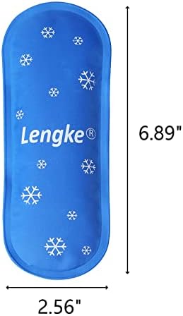 OVAKIA за многократна употреба пакет с лед (2 бр.) за охлаждане на инсулин, Пътен Куфар, който да бъде Одобрен от TSA, фризер, Медицинска чанта-хладилник, Мини Размер, Опаковане студен гел за Изолиран Организатор за
