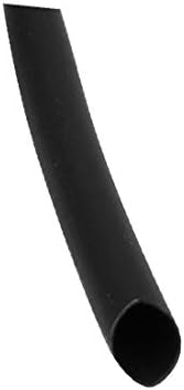 X-DREE Свиване тръба С метална намотка Кабелен ръкав с дължина 10 метра Вътрешен диаметър 2,5 мм Черен (Tubo termorretráctil Кабел против envoltura del кабел Manga 10 metros Largo, вътрешен диаметър 2,5 mm Негър